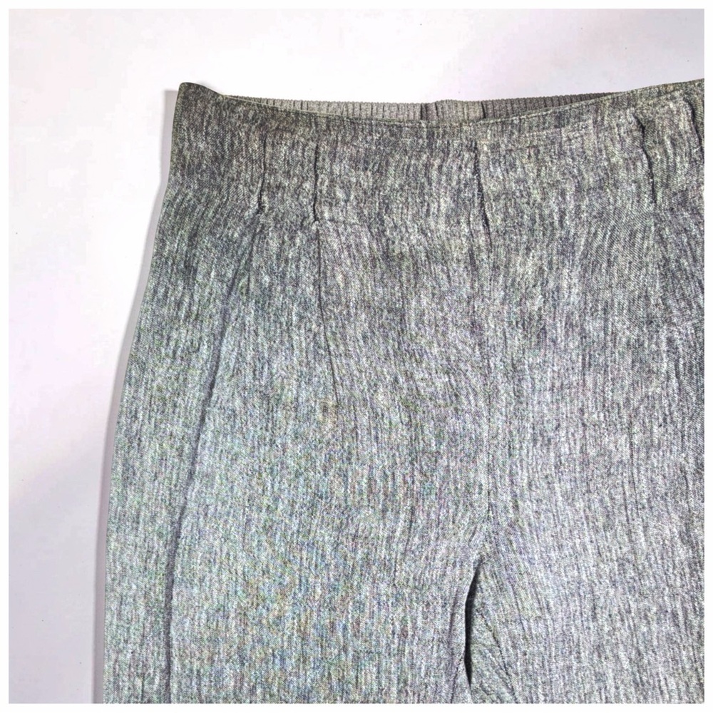 JON Gray Textured Wide-Leg Dress Pants | Size 4 |Tailored | Minimalist Chic - Picture 7 of 10